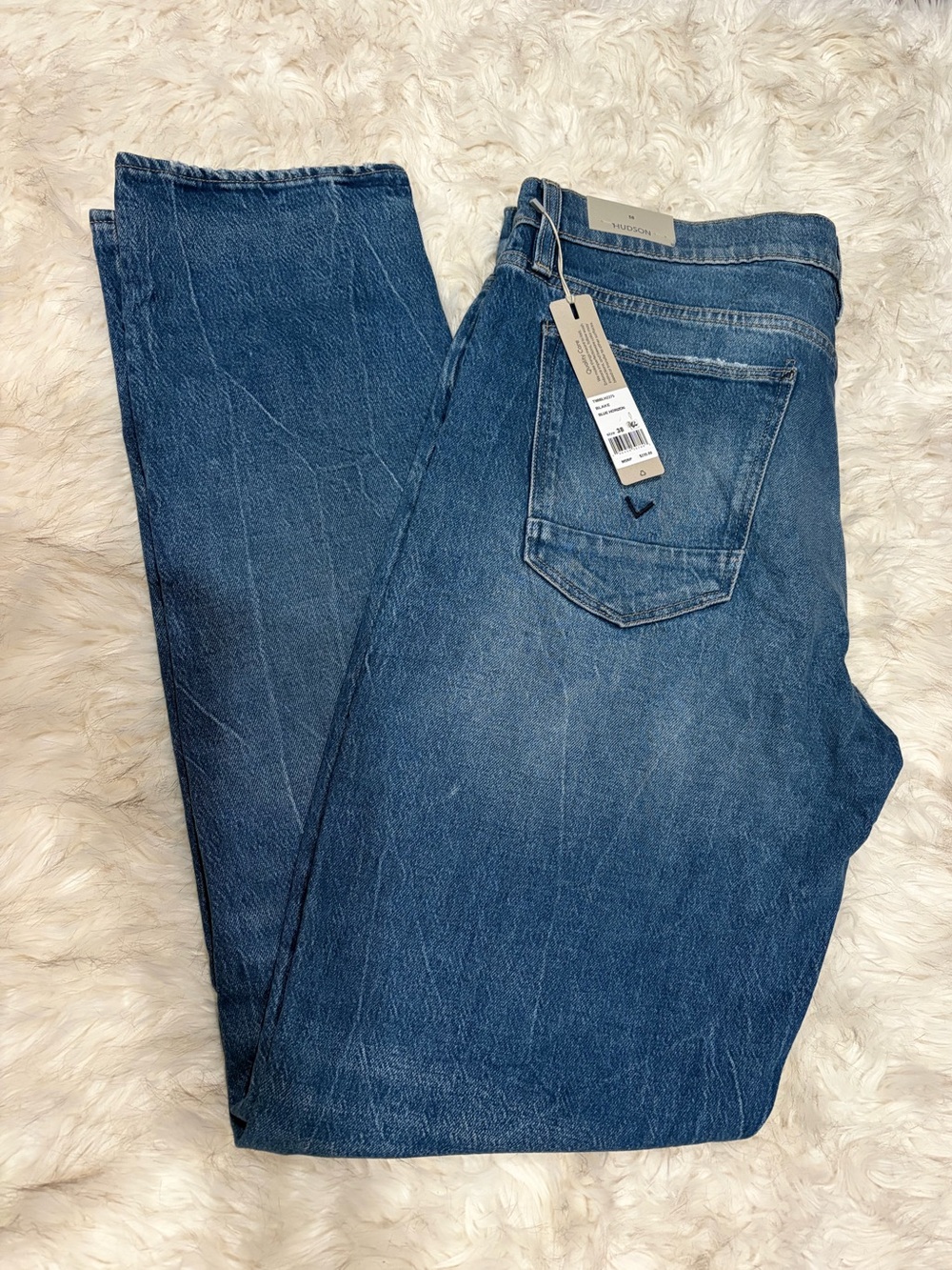 Hudson Jeans Men's Straight Leg Denim - Blue